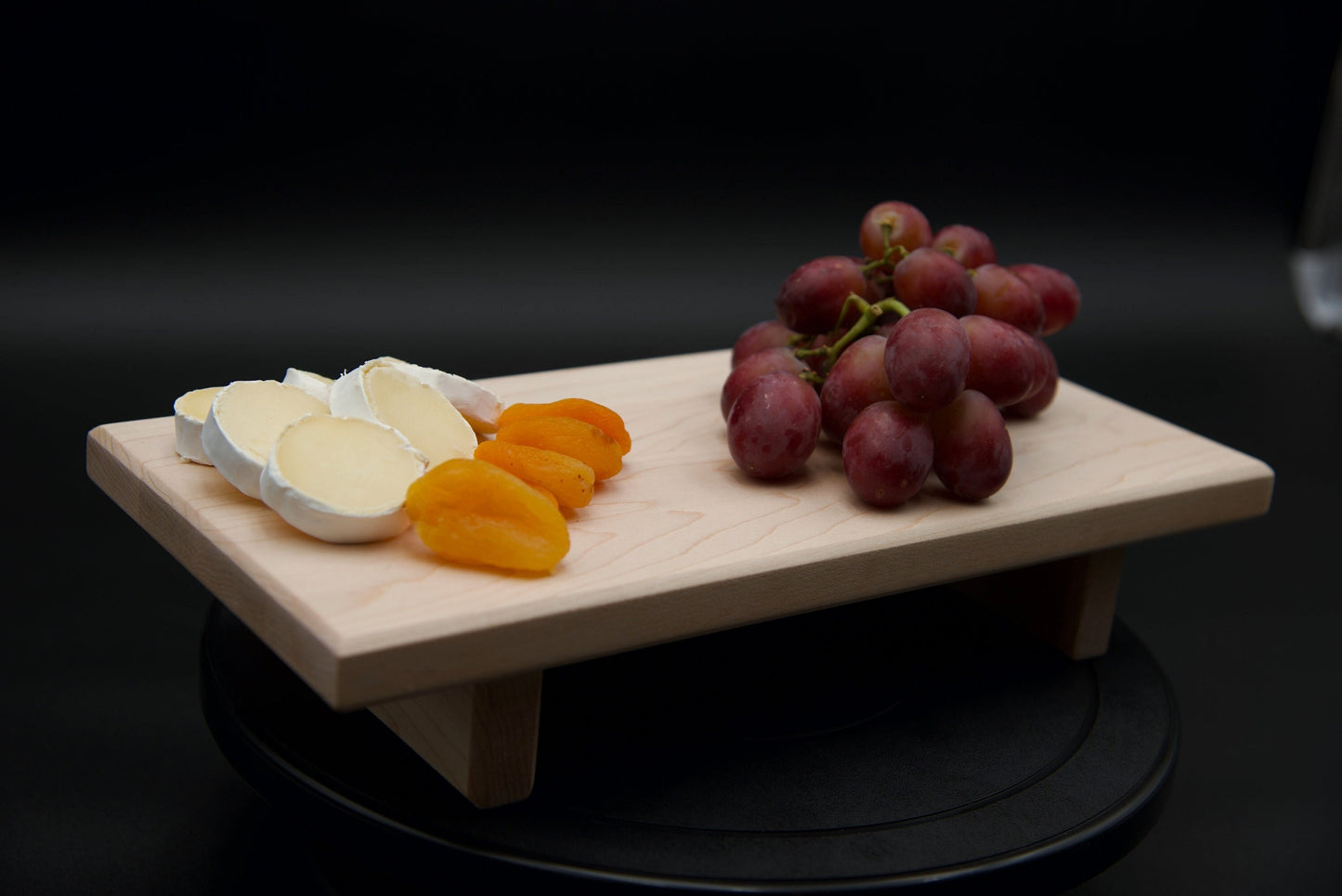 Serving Board, Charcuterie board, Cheese Board. Hard Maple Elevated Serving Board. Perfect Gift!