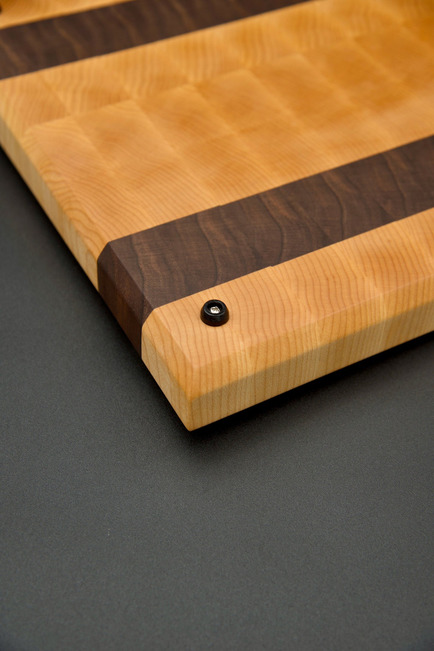 End Grain Cutting Board - Walnut and Hard Maple, Perfect for Kitchen Prep and Entertaining, Perfect Gift