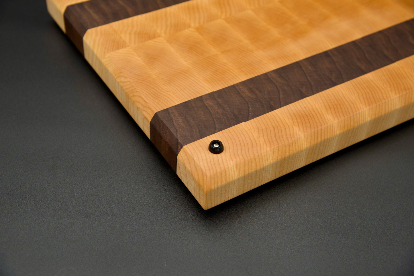 End Grain Cutting Board - Walnut and Hard Maple, Perfect for Kitchen Prep and Entertaining, Perfect Gift