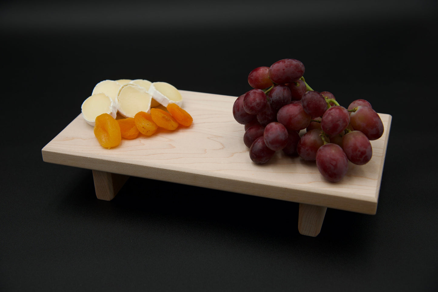 Serving Board, Charcuterie board, Cheese Board. Hard Maple Elevated Serving Board. Perfect Gift!