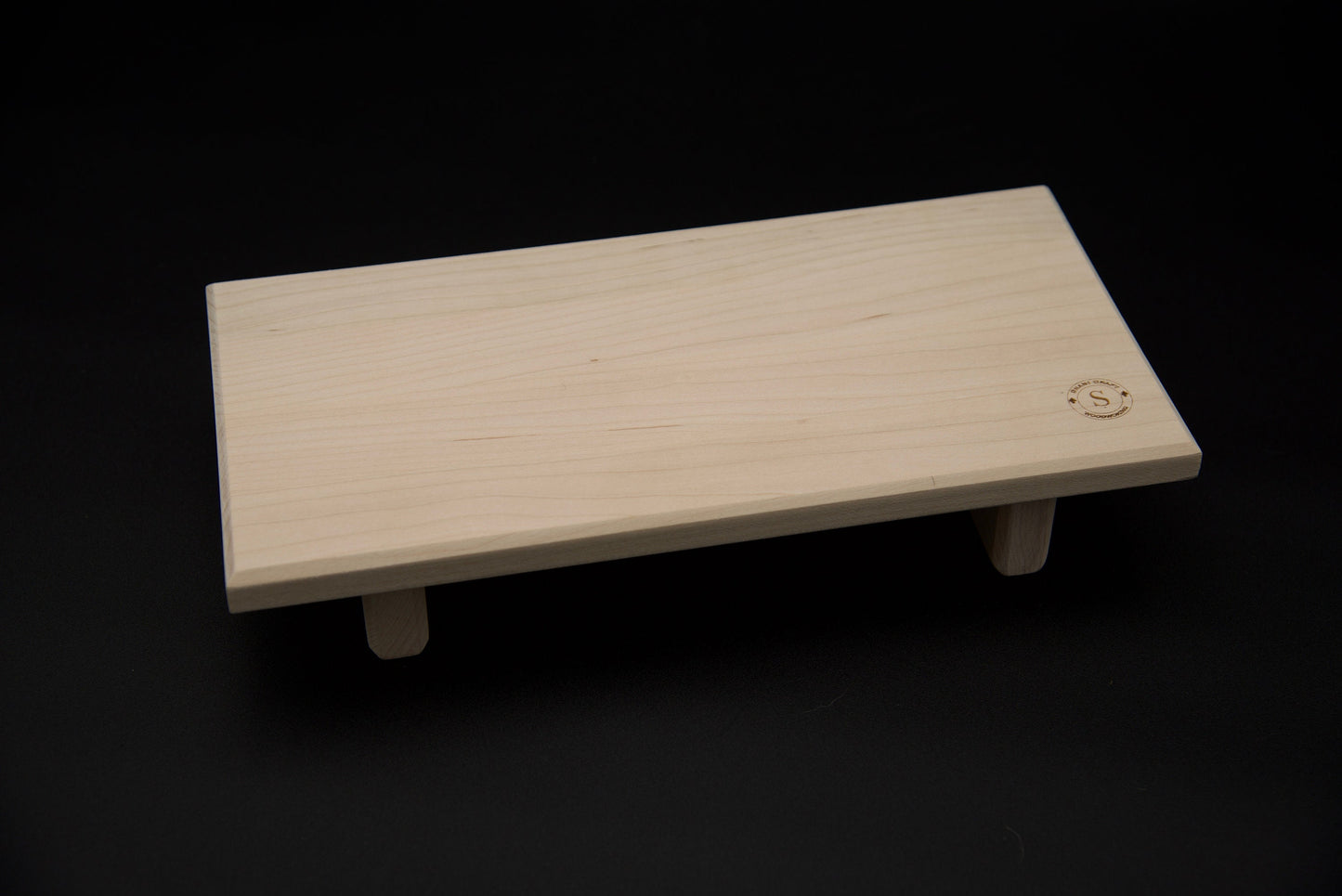 Serving Board, Charcuterie board, Cheese Board. Hard Maple Elevated Serving Board. Perfect Gift!