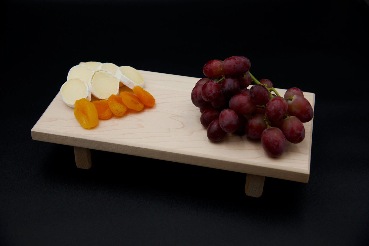 Serving Board, Charcuterie board, Cheese Board. Hard Maple Elevated Serving Board. Perfect Gift!